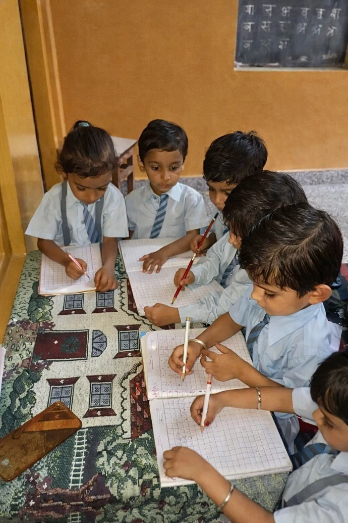 Activity-based learning at S.P. Public Primary School Bikaner